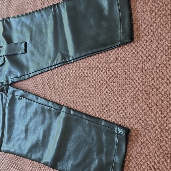 Bagatelle Vegan Black Paperbag Waist Pants - Picture 3 of 16